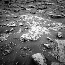 Nasa's Mars rover Curiosity acquired this image using its Left Navigation Camera on Sol 2092, at drive 480, site number 71