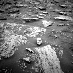 Nasa's Mars rover Curiosity acquired this image using its Left Navigation Camera on Sol 2092, at drive 498, site number 71