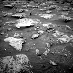 Nasa's Mars rover Curiosity acquired this image using its Left Navigation Camera on Sol 2092, at drive 540, site number 71
