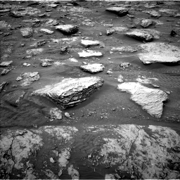 Nasa's Mars rover Curiosity acquired this image using its Left Navigation Camera on Sol 2092, at drive 552, site number 71