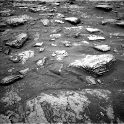 Nasa's Mars rover Curiosity acquired this image using its Left Navigation Camera on Sol 2092, at drive 558, site number 71