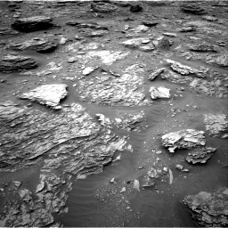 Nasa's Mars rover Curiosity acquired this image using its Right Navigation Camera on Sol 2092, at drive 342, site number 71