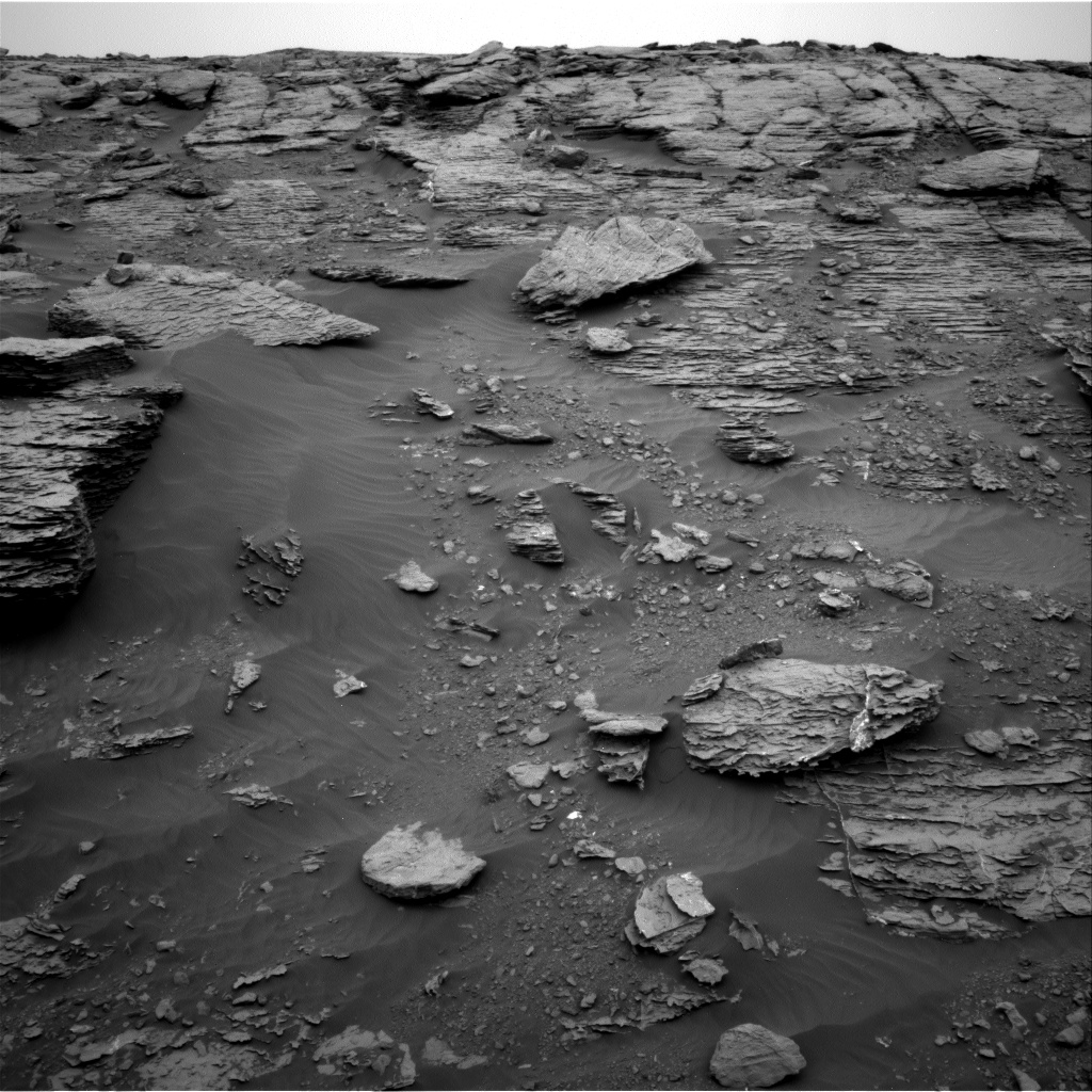 Nasa's Mars rover Curiosity acquired this image using its Right Navigation Camera on Sol 2092, at drive 570, site number 71