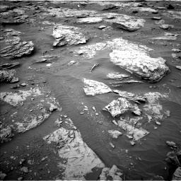 Nasa's Mars rover Curiosity acquired this image using its Left Navigation Camera on Sol 2094, at drive 636, site number 71