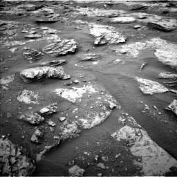 Nasa's Mars rover Curiosity acquired this image using its Left Navigation Camera on Sol 2094, at drive 642, site number 71