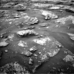 Nasa's Mars rover Curiosity acquired this image using its Left Navigation Camera on Sol 2094, at drive 648, site number 71