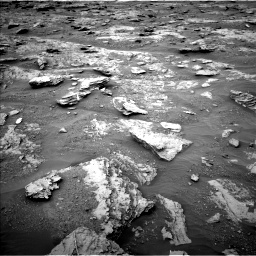 Nasa's Mars rover Curiosity acquired this image using its Left Navigation Camera on Sol 2094, at drive 666, site number 71
