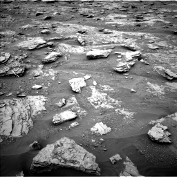 Nasa's Mars rover Curiosity acquired this image using its Left Navigation Camera on Sol 2094, at drive 678, site number 71
