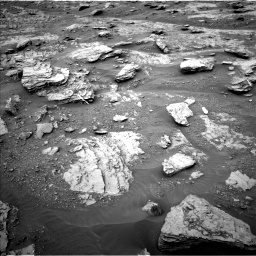 Nasa's Mars rover Curiosity acquired this image using its Left Navigation Camera on Sol 2094, at drive 684, site number 71