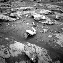 Nasa's Mars rover Curiosity acquired this image using its Left Navigation Camera on Sol 2094, at drive 696, site number 71