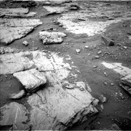 Nasa's Mars rover Curiosity acquired this image using its Left Navigation Camera on Sol 2094, at drive 738, site number 71