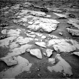 Nasa's Mars rover Curiosity acquired this image using its Left Navigation Camera on Sol 2094, at drive 756, site number 71