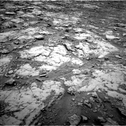 Nasa's Mars rover Curiosity acquired this image using its Left Navigation Camera on Sol 2094, at drive 966, site number 71