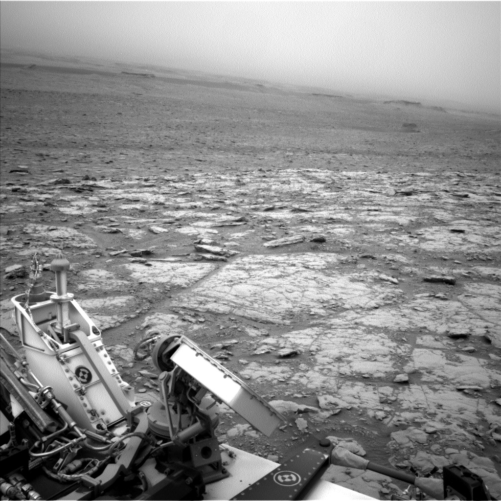 Nasa's Mars rover Curiosity acquired this image using its Left Navigation Camera on Sol 2094, at drive 996, site number 71