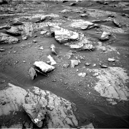 Nasa's Mars rover Curiosity acquired this image using its Right Navigation Camera on Sol 2094, at drive 696, site number 71