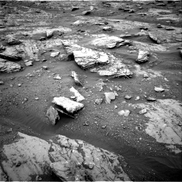 Nasa's Mars rover Curiosity acquired this image using its Right Navigation Camera on Sol 2094, at drive 702, site number 71
