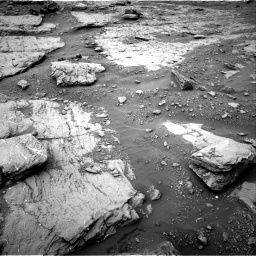 Nasa's Mars rover Curiosity acquired this image using its Right Navigation Camera on Sol 2094, at drive 738, site number 71
