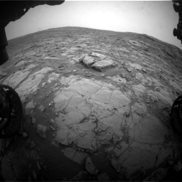 Nasa's Mars rover Curiosity acquired this image using its Front Hazard Avoidance Camera (Front Hazcam) on Sol 2095, at drive 1212, site number 71