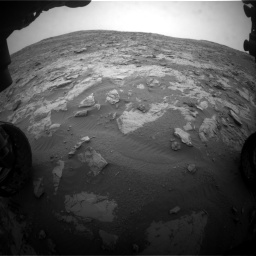 Nasa's Mars rover Curiosity acquired this image using its Front Hazard Avoidance Camera (Front Hazcam) on Sol 2095, at drive 1308, site number 71