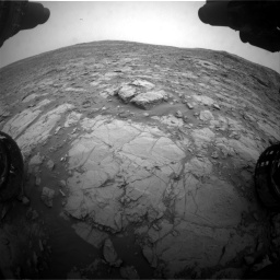 Nasa's Mars rover Curiosity acquired this image using its Front Hazard Avoidance Camera (Front Hazcam) on Sol 2095, at drive 1212, site number 71