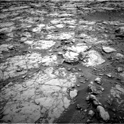 Nasa's Mars rover Curiosity acquired this image using its Left Navigation Camera on Sol 2095, at drive 1026, site number 71