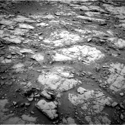 Nasa's Mars rover Curiosity acquired this image using its Left Navigation Camera on Sol 2095, at drive 1086, site number 71