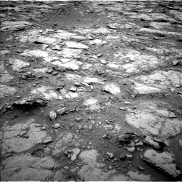 Nasa's Mars rover Curiosity acquired this image using its Left Navigation Camera on Sol 2095, at drive 1092, site number 71
