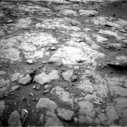Nasa's Mars rover Curiosity acquired this image using its Left Navigation Camera on Sol 2095, at drive 1110, site number 71
