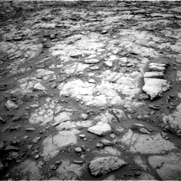 Nasa's Mars rover Curiosity acquired this image using its Left Navigation Camera on Sol 2095, at drive 1182, site number 71