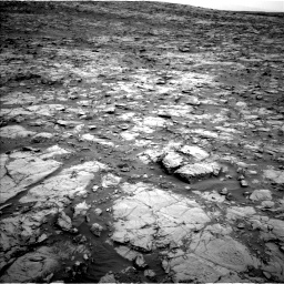 Nasa's Mars rover Curiosity acquired this image using its Left Navigation Camera on Sol 2095, at drive 1194, site number 71