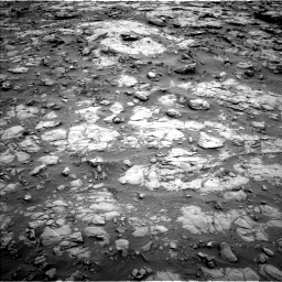 Nasa's Mars rover Curiosity acquired this image using its Left Navigation Camera on Sol 2095, at drive 1218, site number 71