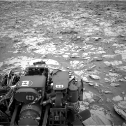 Nasa's Mars rover Curiosity acquired this image using its Left Navigation Camera on Sol 2095, at drive 1236, site number 71