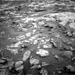 Nasa's Mars rover Curiosity acquired this image using its Left Navigation Camera on Sol 2095, at drive 1260, site number 71