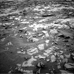 Nasa's Mars rover Curiosity acquired this image using its Left Navigation Camera on Sol 2095, at drive 1266, site number 71