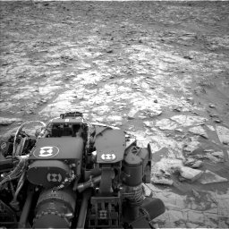 Nasa's Mars rover Curiosity acquired this image using its Left Navigation Camera on Sol 2095, at drive 1272, site number 71