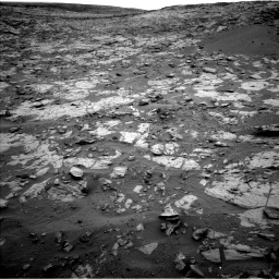 Nasa's Mars rover Curiosity acquired this image using its Left Navigation Camera on Sol 2095, at drive 1284, site number 71