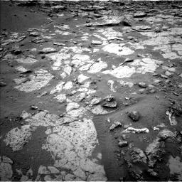 Nasa's Mars rover Curiosity acquired this image using its Left Navigation Camera on Sol 2098, at drive 1336, site number 71
