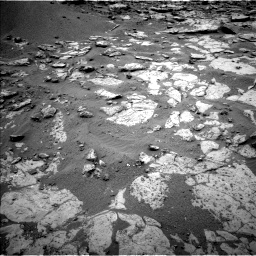 Nasa's Mars rover Curiosity acquired this image using its Left Navigation Camera on Sol 2098, at drive 1342, site number 71