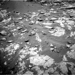Nasa's Mars rover Curiosity acquired this image using its Left Navigation Camera on Sol 2098, at drive 1348, site number 71