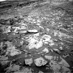 Nasa's Mars rover Curiosity acquired this image using its Left Navigation Camera on Sol 2098, at drive 1402, site number 71