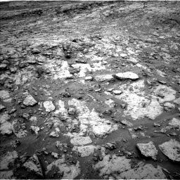Nasa's Mars rover Curiosity acquired this image using its Left Navigation Camera on Sol 2098, at drive 1408, site number 71