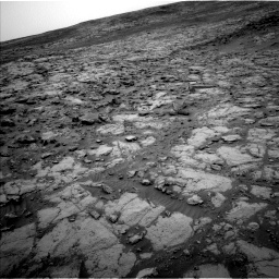 Nasa's Mars rover Curiosity acquired this image using its Left Navigation Camera on Sol 2098, at drive 1486, site number 71