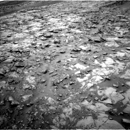 Nasa's Mars rover Curiosity acquired this image using its Left Navigation Camera on Sol 2098, at drive 1504, site number 71