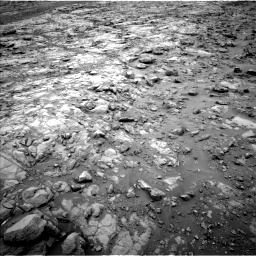 Nasa's Mars rover Curiosity acquired this image using its Left Navigation Camera on Sol 2098, at drive 1510, site number 71