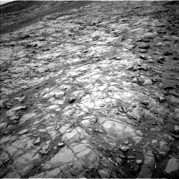 Nasa's Mars rover Curiosity acquired this image using its Left Navigation Camera on Sol 2098, at drive 1528, site number 71