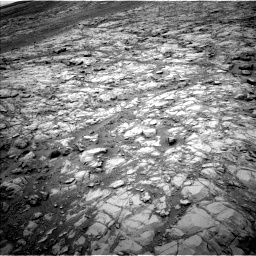 Nasa's Mars rover Curiosity acquired this image using its Left Navigation Camera on Sol 2098, at drive 1534, site number 71