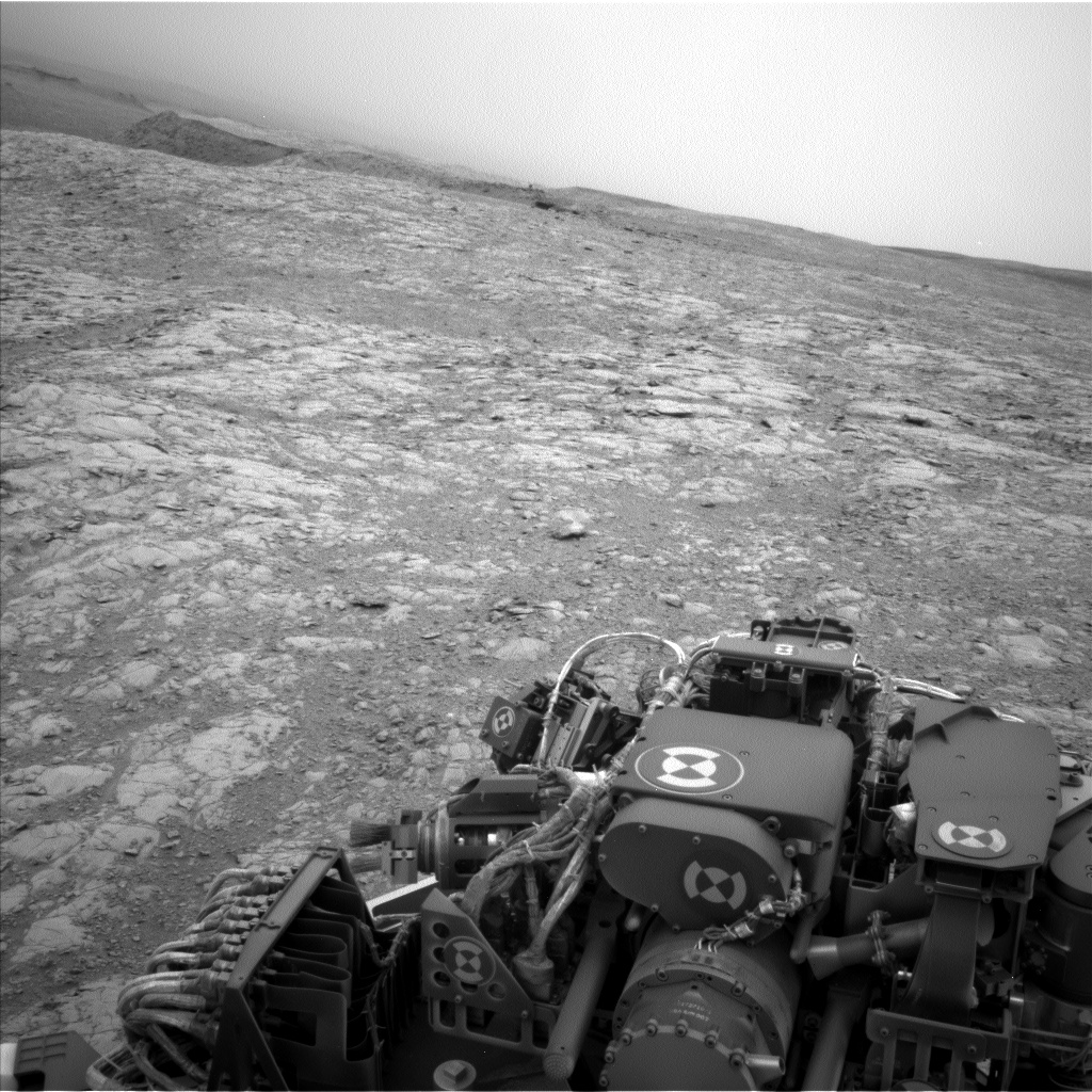Nasa's Mars rover Curiosity acquired this image using its Left Navigation Camera on Sol 2098, at drive 1558, site number 71