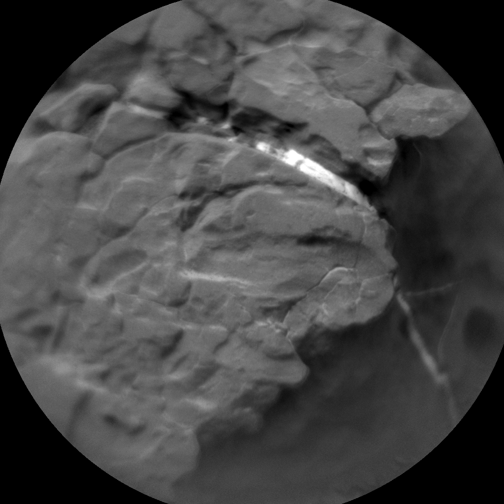Nasa's Mars rover Curiosity acquired this image using its Chemistry & Camera (ChemCam) on Sol 2100, at drive 1586, site number 71
