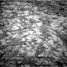 Nasa's Mars rover Curiosity acquired this image using its Left Navigation Camera on Sol 2102, at drive 1616, site number 71