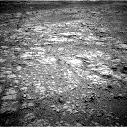 Nasa's Mars rover Curiosity acquired this image using its Left Navigation Camera on Sol 2102, at drive 1736, site number 71